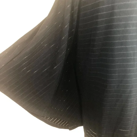 Chicos Travelers Blouse Sheer Black - Picture 10 of 10